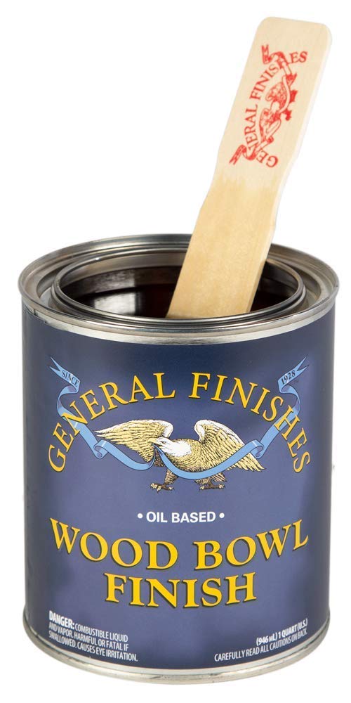 General Finishes Wood Bowl Finish, 1 Quart 32 Fl Oz (Pack of 1)