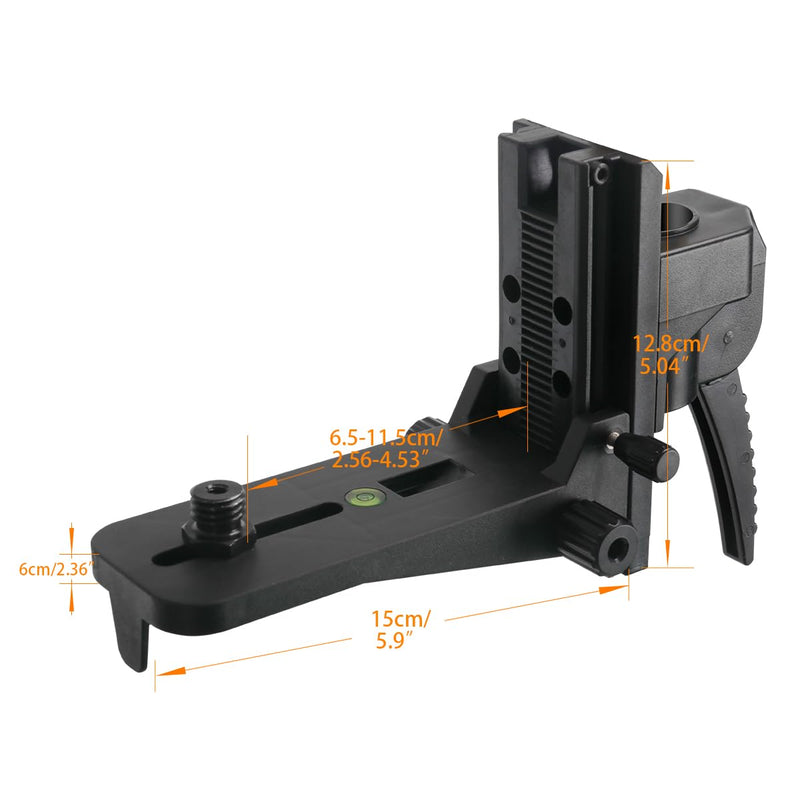 Mounting Bracket Clamps with 1/4''-20 and 5/8''-11 Threads, Adapter for Telescoping Support Poles