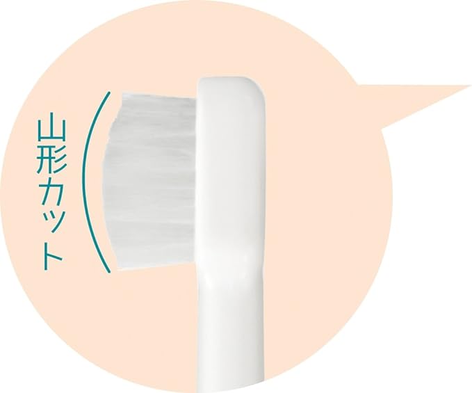 Combi teteo First-time tooth brushing Baby toothbrush STEP 3 (Estimated number of teeth: 9 or more) For practicing brushing your back teeth by yourself - NewNest Australia