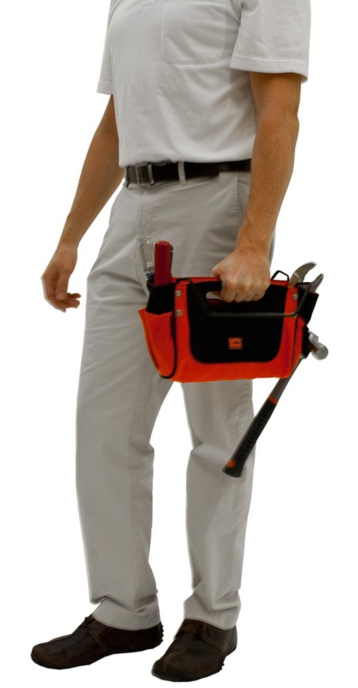 Ladders, Cargo Hold Tool Pouch, Ladder Accessory, Nylon, (15040-001) Silver