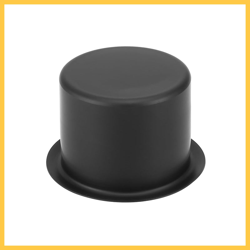 2pcs Aluminum Alloy Bottle Cup Drink Holder Insert Replacement Black for Marine Boats RVs Auto Replacement Parts