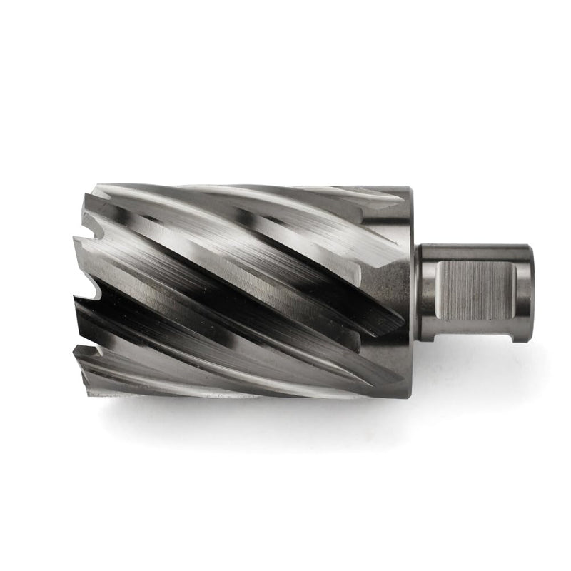 OSCARBIDE 1-5/8" x 2" HSS Annular Cutter 3/4" Weldon Shank Mag Drill Bit | 2 Flat | 1-5/8"Cutting Diameter | 2"Cutting Depth | Burr-Free Holes | Rapid Chip Removal | Precision Ground Edges