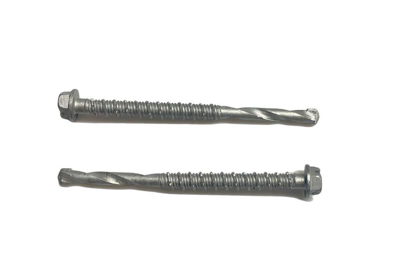 MasTek Self-Drilling Concrete Screws 1/4 x 3 Steel Tungsten Carbide Tip (15PK) 25X300MSDC-25