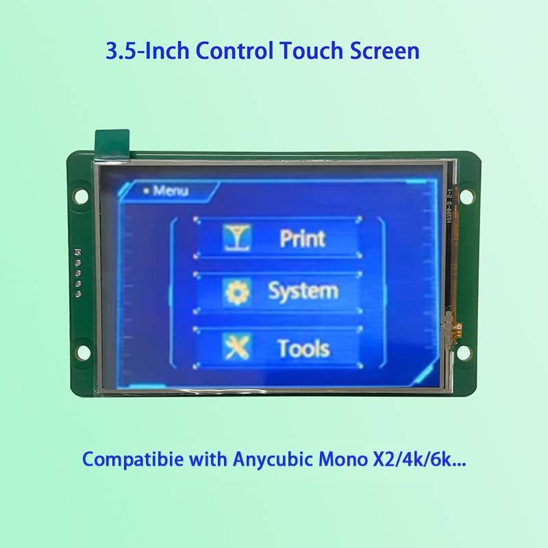 3D Printing Screen Control Touch Screen 3.5-inch Mono X 4K 6K resistive for Anycubic Photon Operation Touch Screen