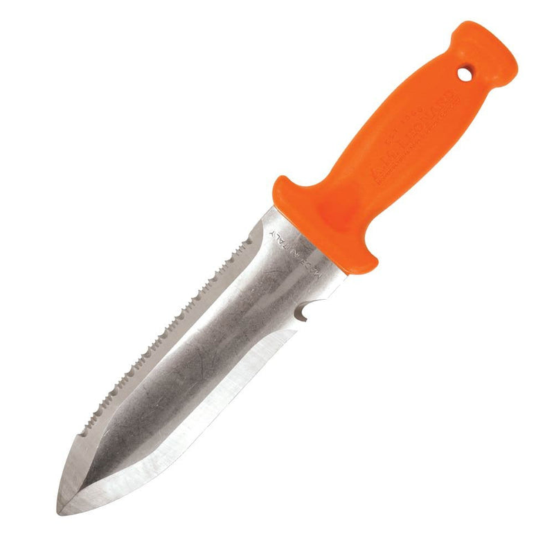 A.M. Leonard Deluxe Soil Knife, Orange – Hori Hori w/ 6-Inch Stainless Steel Blade