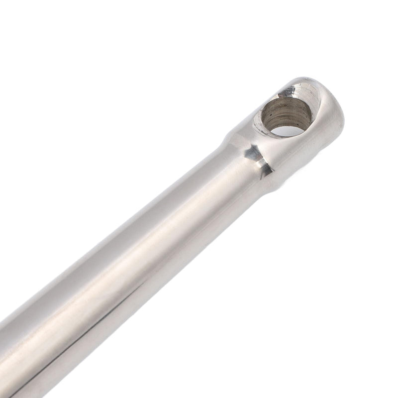 banapoy Boat Stanchion Tube, 610mm Boat Safety Lifeline Netting Stanchion Pole Stainless Steel Stanchion Pole, Safety Guardrail Tube for Marine Boat Ship
