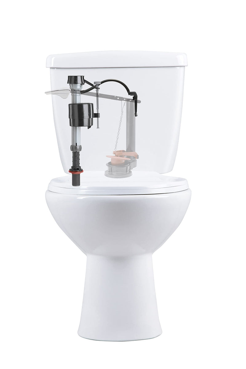 Fluidmaster K-400A-5004 Universal Toilet Fill Valve and 2 in. Toilet Flapper Repair Kit 2- Pack