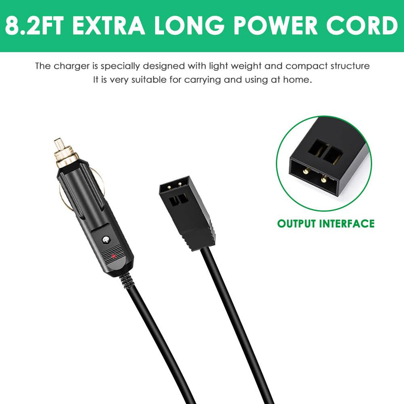Mrgru Replacement Charger for Humminbird 12V DC Power Cord Compatible with Helix 5/7/8/9/10/12/15, All ICE Helix, All ICE Flasher Models 720105-1 Power Adapter