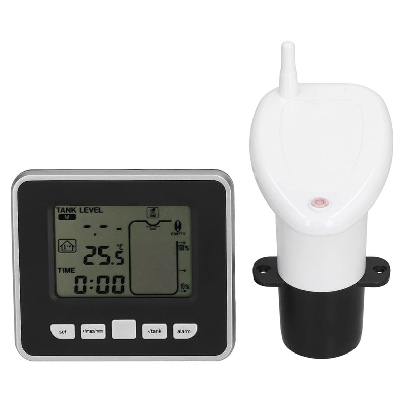 Water Level Meter Indicator, Sensors Liquid Level Sensors Ultrasonic Digital Display Depth Sensor Monitor System