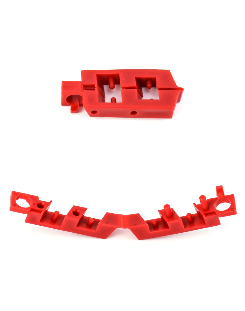QWORK Circuit Breaker Lockout, 4 Pcs PA Nylon Energy Isolation Breaker Lock Out Device, Universal Single and Multi-Pole Breaker Lockouts for Loto Station Lock Out Tag Out