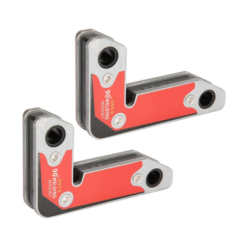 Fireball Set 2Pcs Inside Outside Magnet Welding Clamp Magnetic Holder Fixer Welder Tool 30 60 90 Degree