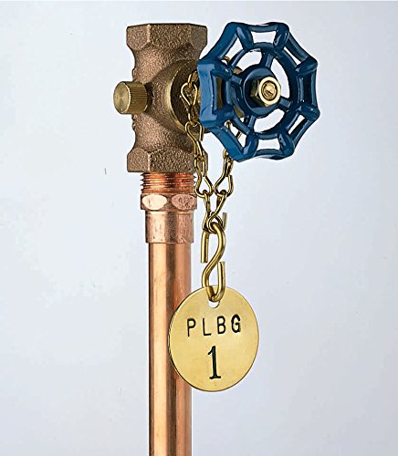 Brady 23305 1-3/4" Size Solid Brass "S" Hook (Pack Of 100)