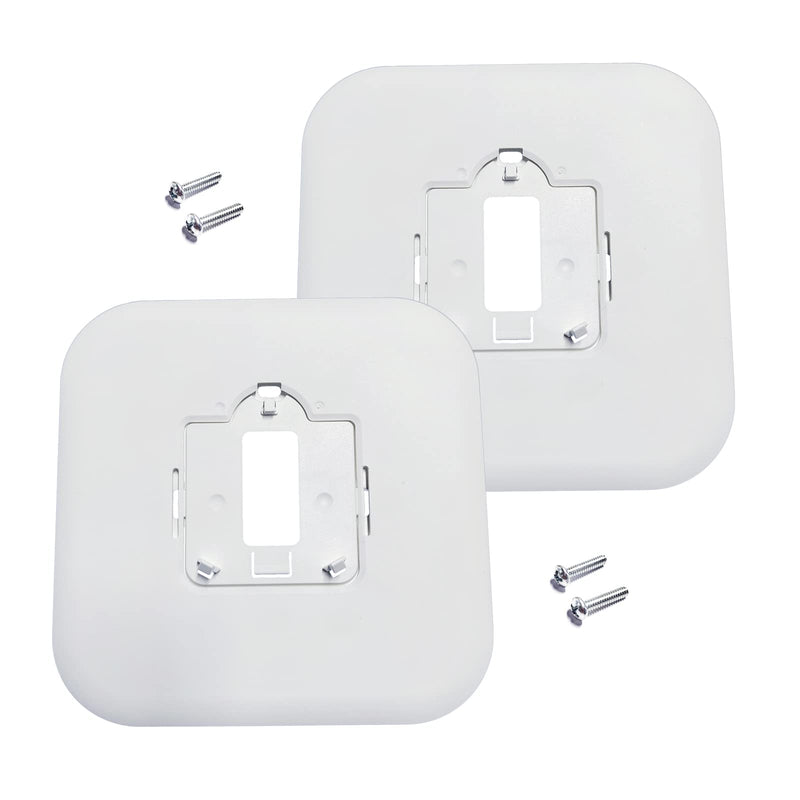 THP2400A1080 Large Cover Plate & Electrical Box Adaptor for T-Series Thermostats, White (1) 1