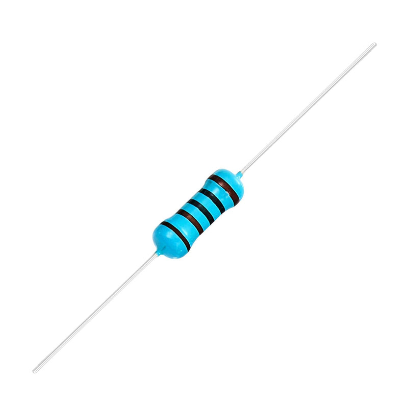 Chanzon 100pcs 1/2W (0.5W) 1K Ω ohm Metal Film Fixed Resistor 0.01 ±1% Tolerance 1KR MF Through Hole Resistors Current Limiting Rohs Certificated [1-2ZC11] 1K ohm