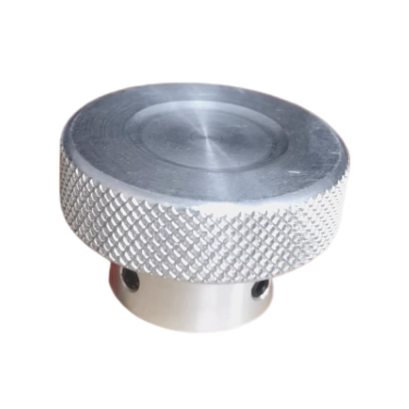CHANCS Aluminium Alloy Machine Tool Handwheels 30mm OD 5mm Bore Turning Handles for Lathes Milling Machine Machinery Accessories 30-5 Silvery