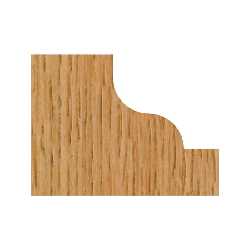 Whiteside 3608 Plunge Ogee Router Bit: 3/16 Inch Radius, 3/8 Inch Small Diameter, 1-1/8 Inch Large Diameter, 1/2 Inch Cutting Length, 1/2 Inch Shank, 2-1/4 Inch Overall Length