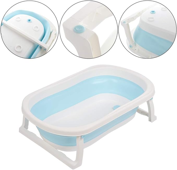vineying Pet Folding Bathtub, Foldable Bathtub, For Cat and Dog Bath, Multi-functional, Large Capacity, Convenient Storage, Wash Tub - NewNest Australia
