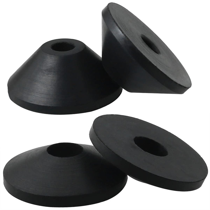 12pcs Conical Toilet Bolt Rubber Washer M6 + M8 Prevent Leakage Bolt Kits for Toilet Tank Maintenance