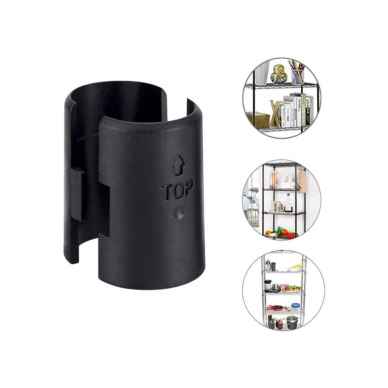 Shelf Lock Clip, 25 Pairs (50 Pcs) 3/4 Inches Wire Shelving Lock Clips Post Shelvings Sleeves Replacements for Wire Shelving - NewNest Australia