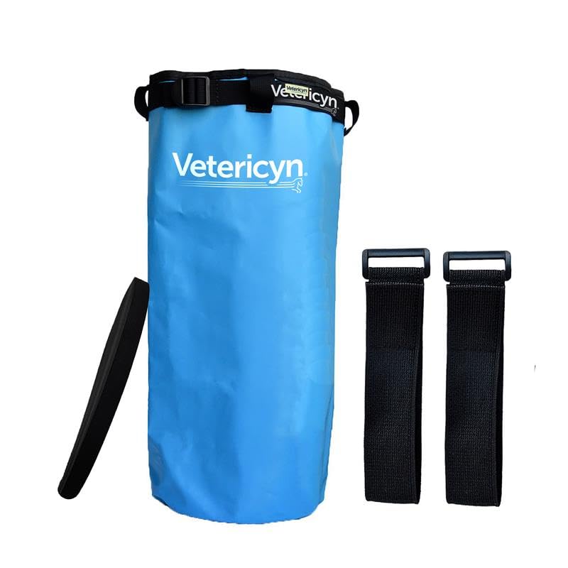 Vetericyn Mobility Hoof Soak and Hoof Boot Bundle | Single Hoof Treatment and Soaking Boot for Hooves with Sole and Frog Damage Caused by Abscesses, White Line Separation, and Thrush. 30 Grams