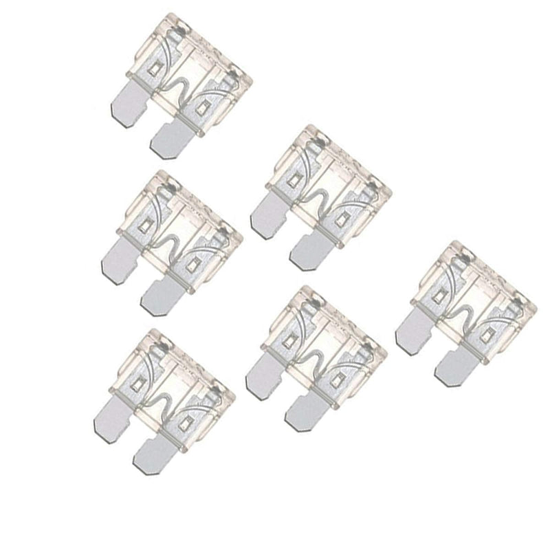 100 Pack Auto Fuses 25 AMP ATC/ATO Standard Regular Fuse Blade 25A Car Truck Boat Marine RV