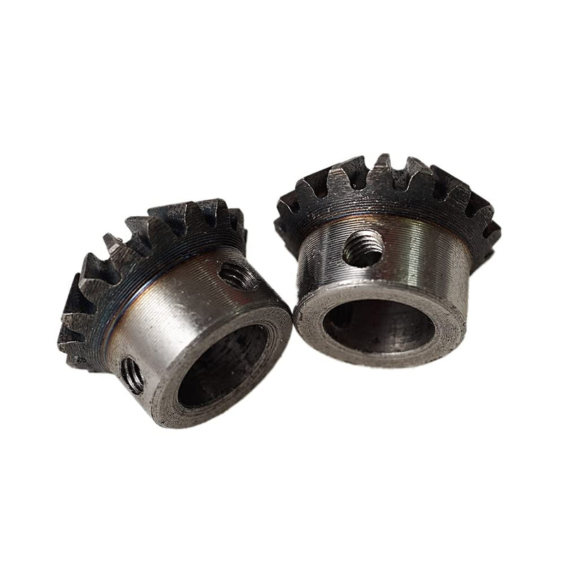 2Pcs Bevel Gear Tapered Bevel Pinion Gear Bevel Gears 1.5 Module for Hardware Mechanical Rotation (16T 12mm Hole) 16T 12mm Hole