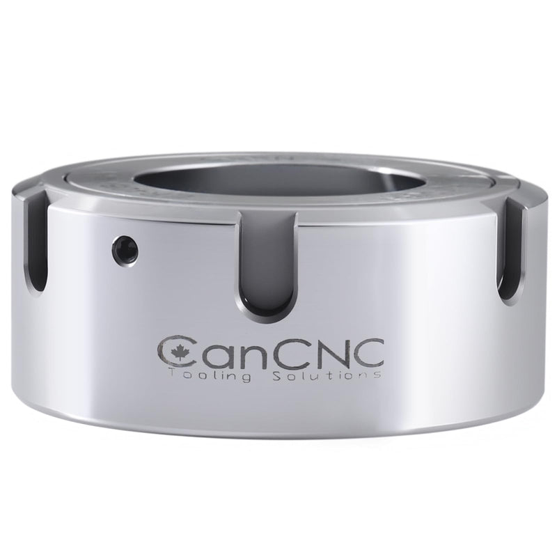 CanCNC ER40 Ball Bearing Collet Chuck Nut, Slotted | M50 x 1.5-6H Thread, G2.5 Balanced at 18000 RPM, Built-In Bearing for Smoother Tightening, 0537-4000