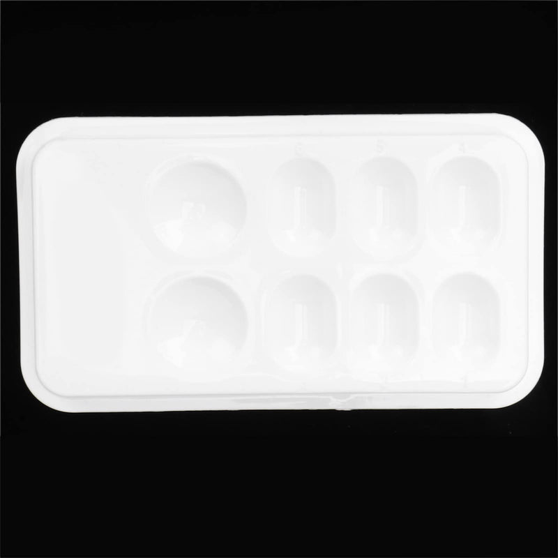 Dental Mixing Plate, Antimagnetic Dental Lab Plastic Palette High Temperature Multifunctional for Oil Paint for Watercolor Paint for Toner
