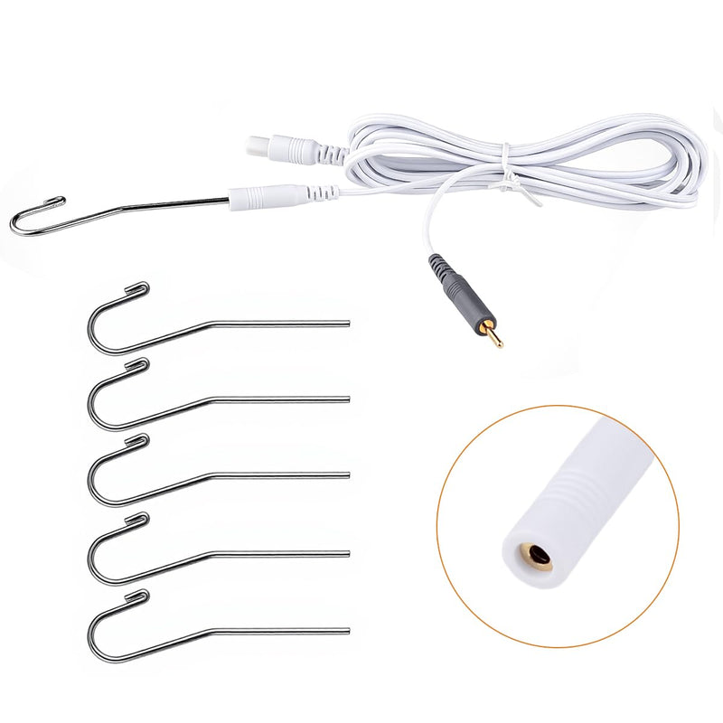 EustomA Testing Cord Autoclavable File Holder Stainless Hook for Apex Locator (RZ-C/RZ-B/RZ-B1)