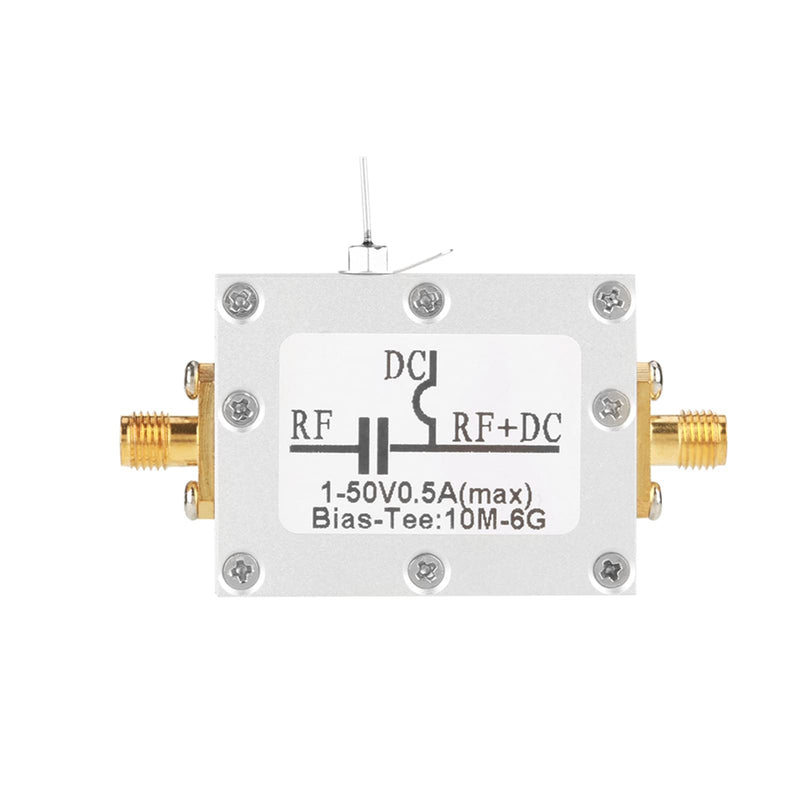 for Optical Fiber Communication Broadband 1 Pcs 10Mhz 6Ghz Bias Tee 10Mhz 6Ghz Broadband Radio Frequency Microwave Coaxial Bias Blog Rtlsdr Quad Sdr