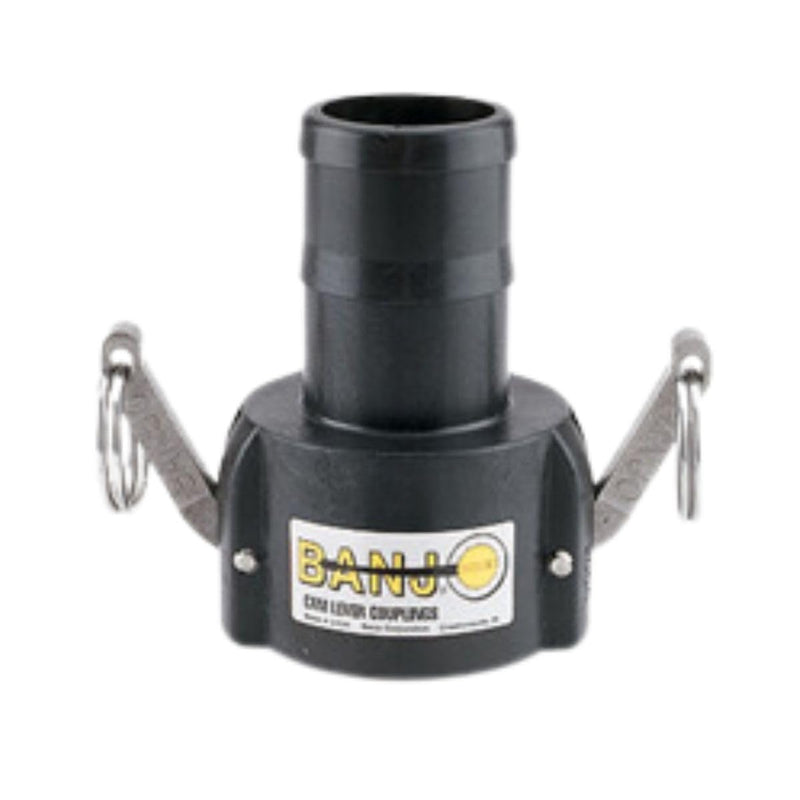 2 of 2" Banjo Poly Cam Lever Female Coupler - Hose Shank 200C