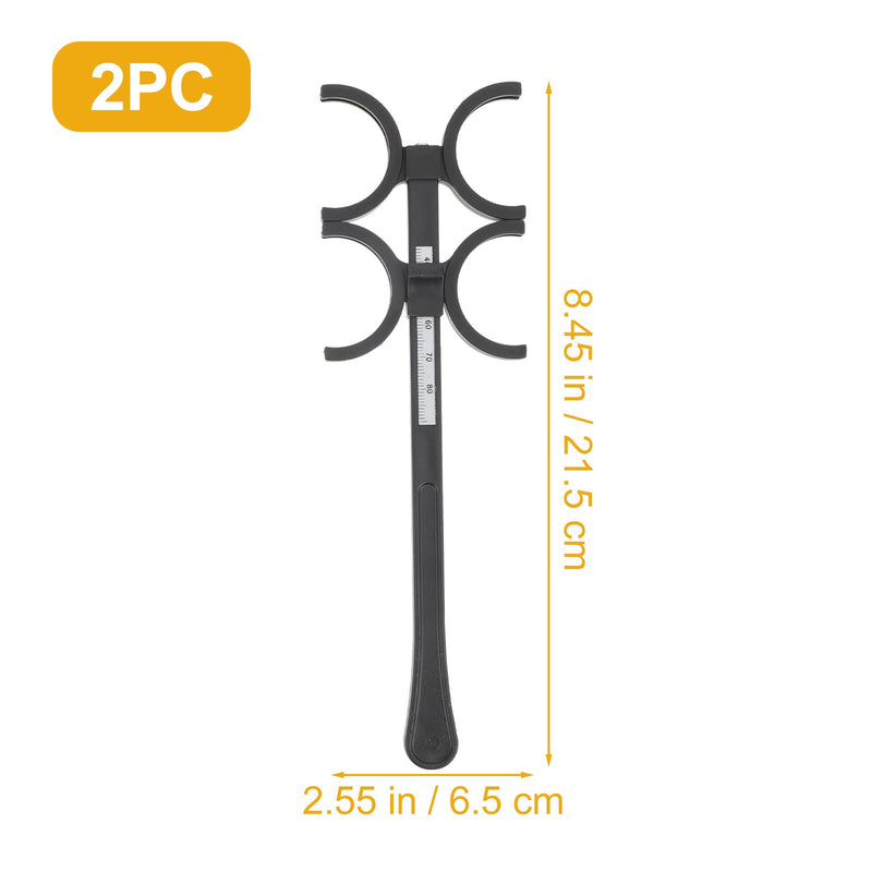 Hemoton 2pcs Glasses Accessories Optical Flipper,Optometry Plastic Flip,Chain Optometry EquipmentsVision Flipper,Flippers Optometry,Trial Lens Optometry Instrument Flip,Lens Tools for Eye Glasses