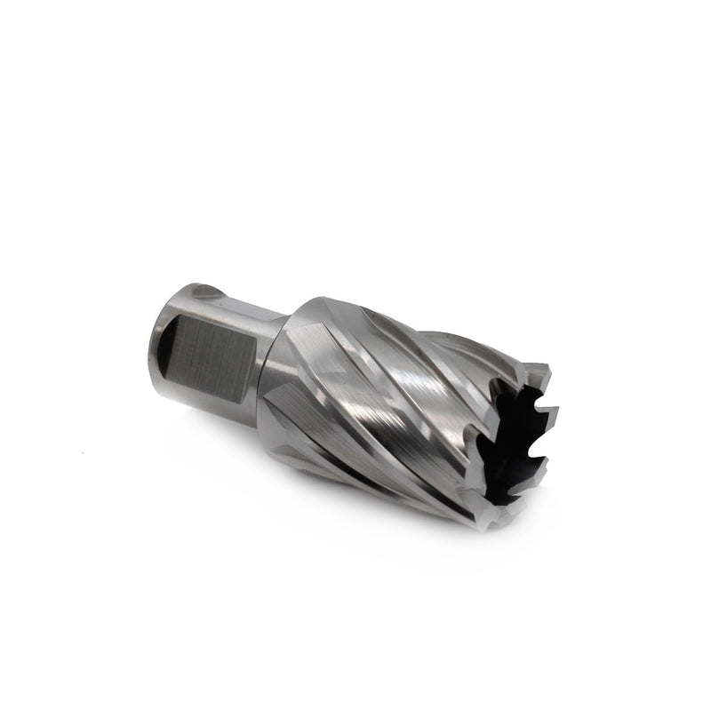 OSCARBIDE 1-1/16" x 1" HSS Annular Cutter 3/4" Weldon Shank Mag Drill Bit | 2 Flat | 1-1/16"Cutting Diameter | 1"Cutting Depth | Burr-Free Holes | Rapid Chip Removal | 10x Faster Than Twist Drills