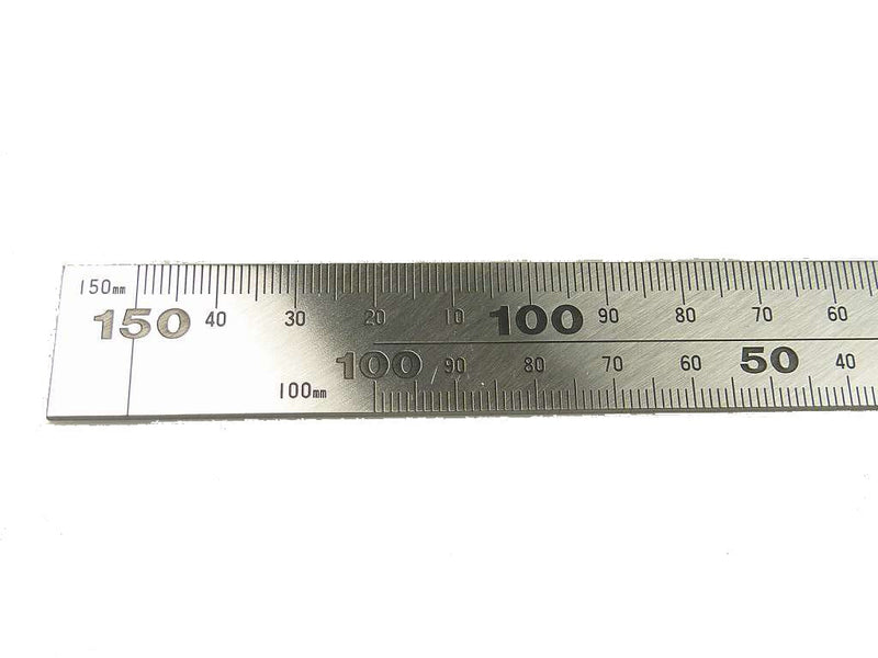 Shinwa Sokutei 11215 Curving Scale, Thick Wide-Width for Construction and Ironworking, Front and Back Scale Stainless Steel 11.8 inches (30 cm) 11.8 inches (30 cm) 8 increments