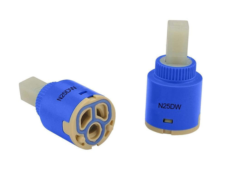 CUPC/NSF/IAPMO Certified 25mm Faucet Ceramic Disc Cartridge Replacement, Single Handle Valve for Pfister 9740740 Avalon/Treviso 26/529 Series, Kohler Kitchen Faucet GP1093674