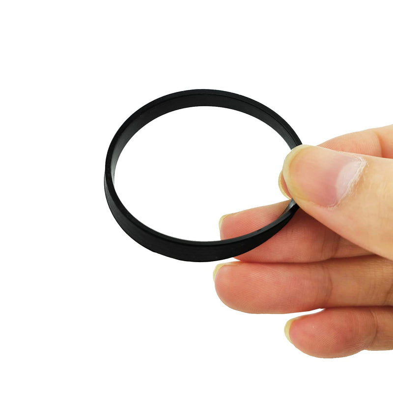 6 PCS Cone Seal Ring Silicone Washer Waste Pipe Seal Ring for 1 1/2 Inch Drain Pipe Sink Odour Trap Siphon Seal Ring-43mm