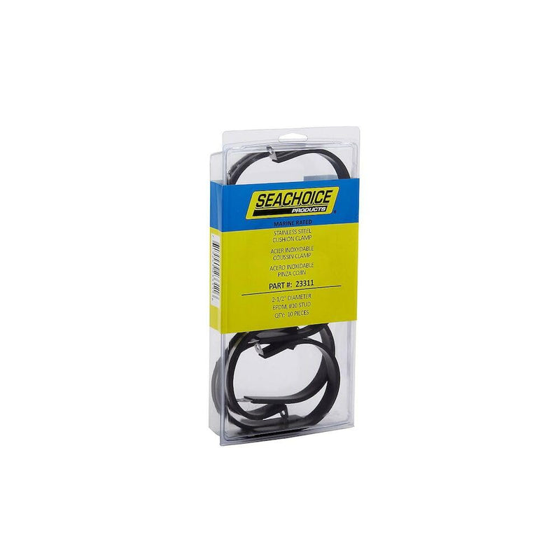 Seachoice Stainless Steel Cushion Cable Clamp, 2-1/2 in. 2-1/2"