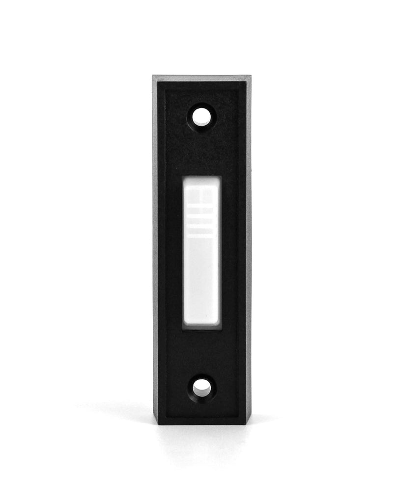 QWORK Garage Door Opener Switch, 2 Pack 41A4166 Garage Push Doorbell Button, Wired Lighted Wall Mounted Push Button