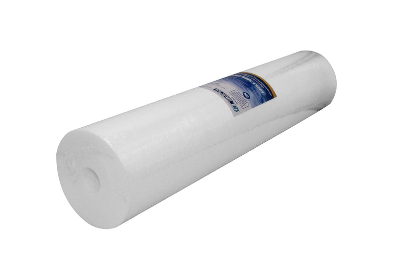 PureT BVB2000020 20x4.5" Water Sediment Filter - NSF Certified - Spun Poly Filter Removes Sediment and Other Organic Debris (20 u Micron Rated)