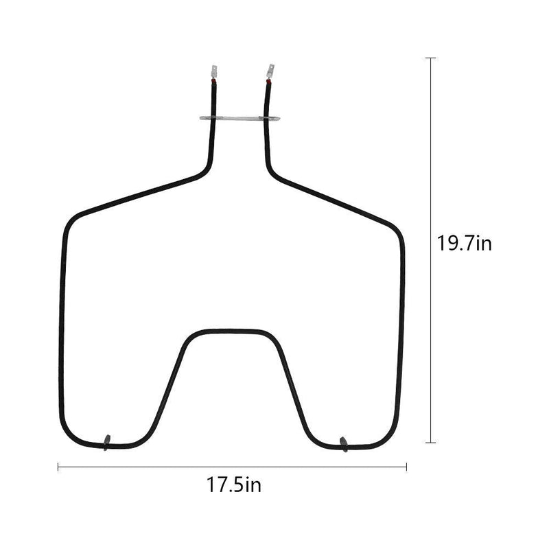 AMI PARTS WB44T10010 Range Oven Stove Bake Heating Element Replacement for GE Oven Stove JBS55WK, JBS55WJ, JBP68WD, JBP24BH, JBP24BB, JB600WD, 911.93489, 911.93407, 911.93402, 911.93401