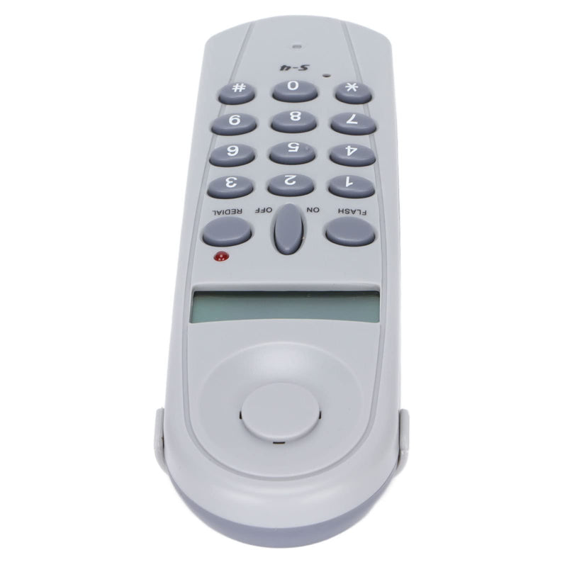 Telephone Butt Test Tester, S4 Phone Line Tester Kit, Support Replay, Real Time Date and Time Display, for Call, Caller ID, Phone Line Detection