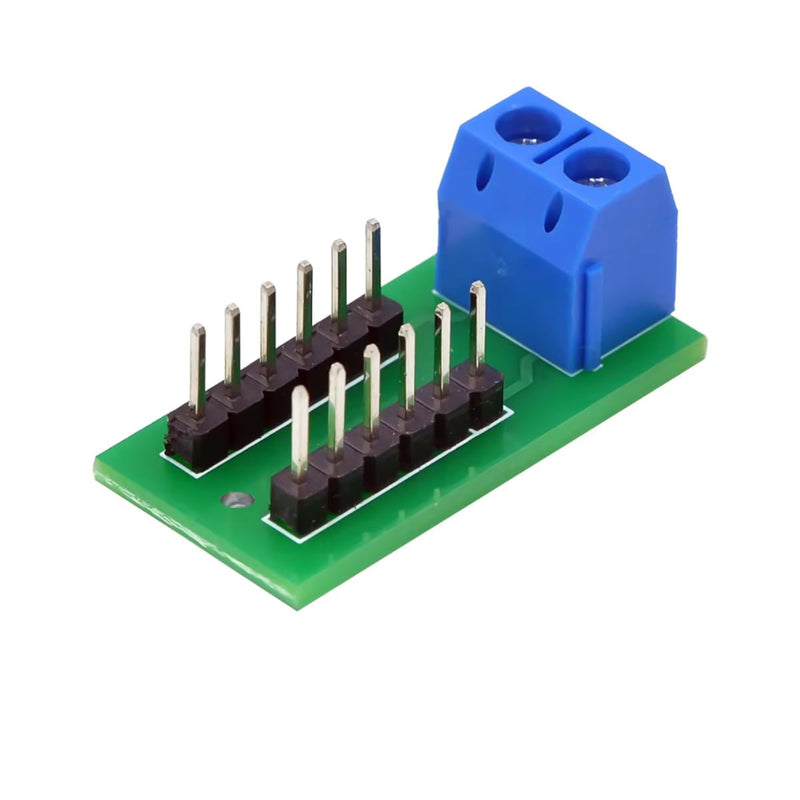 5PCS 2x6 Position Terminal Block Distribution Module,2P Screw Terminal to 2.54mm Pitch Dupont pin Header Connector 5PCS