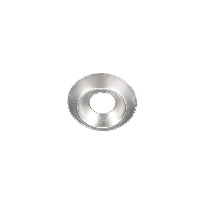 uxcell #6 304 Stainless Steel Cup Washer Countersunk for Screw Bolt 100pcs