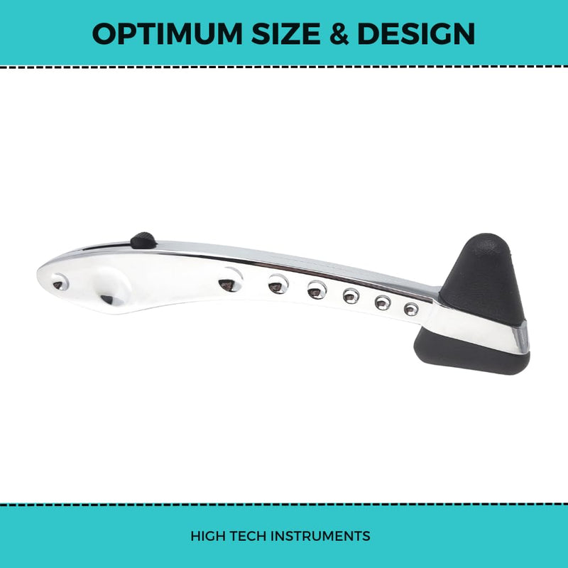 Reflex Hammer Taylor Medical Ergonomic with Neurological Retracting Filament Used by Physicians, Nurses, EMS, Medical Students Made of Stainless Steel