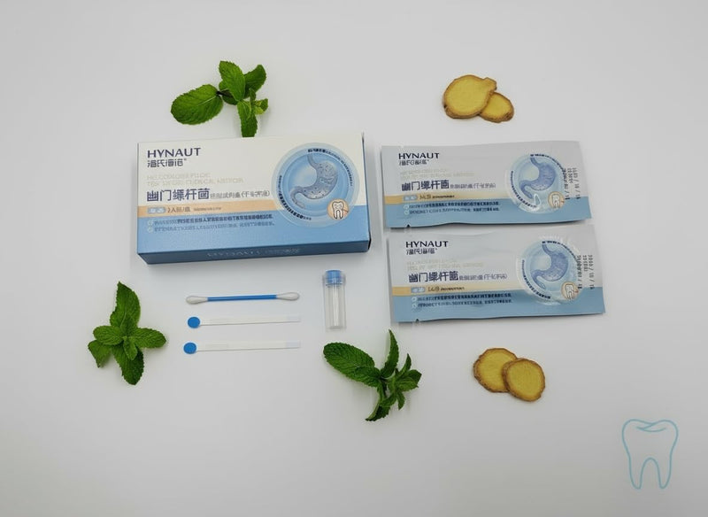 Helicobacter Pylori Detection Kit: The only Dental Plaque Detection Method, 3-Minute Rapid Testing, high Accuracy, Simple Operation, Convenient Home Reading,Chinese Version