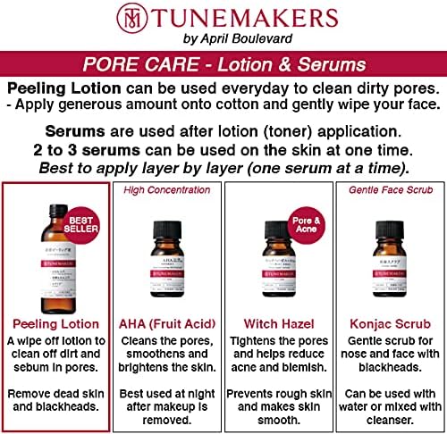 TUNEMAKERS Witch Hazel Extract, 0.3 fl oz (10 ml), Pore Care, Unprocessed Essence - NewNest Australia
