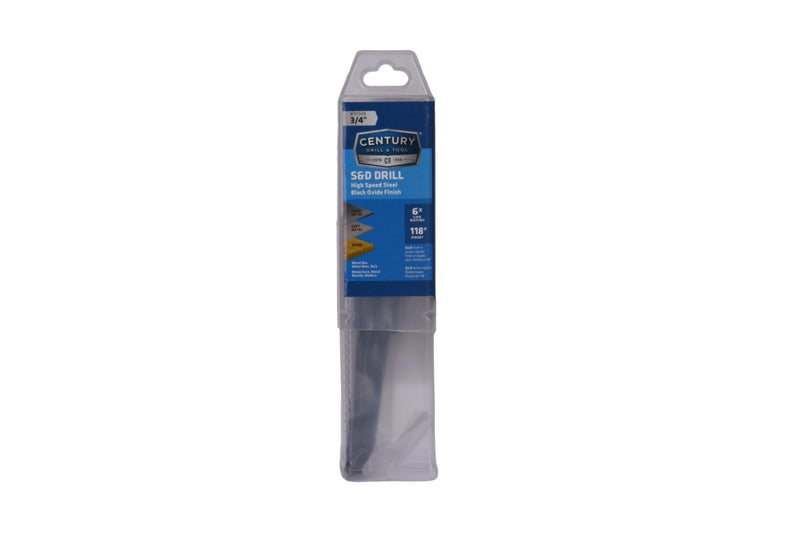Century Drill & Tool, 47348, 3/4",Silver & Deming,Drill Bits, Durable Construction Tools 3/4"