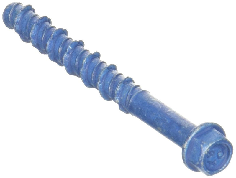 ITW Brands 24293 15 Pack, 5/16" x 3", Steel, Hex Washer Head, Large Diameter Tapcon Concrete Anchor