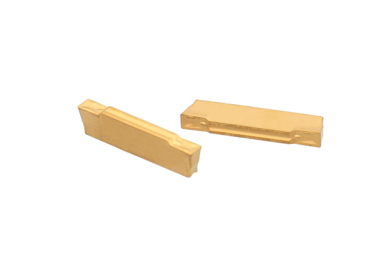 Accusize Industrial Tools 2 Pc of Each Kind of Carbide Inserts for 2387-2001, CVD Coated and Tin Coated, Total 10 Pieces, 2387-2001inserts | 10-Piece Replacement Set, 2 Each MGMN200, 08ER A60, WCMT2.52, CCMT21.51, DCMT21.51, 2387-2001INSERTS