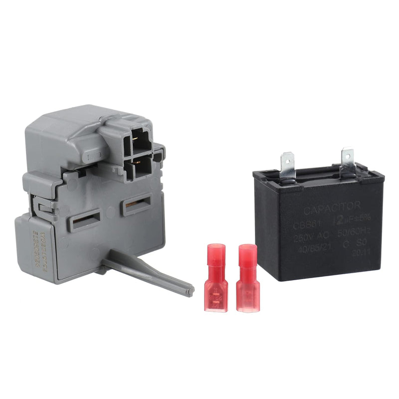 2319792 W10197428 W10189190 Refrigerator Starter TSD2 Compressor Relay W10662129 Capacitor Overload Refrigerator Freezer Suitable W10197428 241527803 241941003 2255198 PS11740412